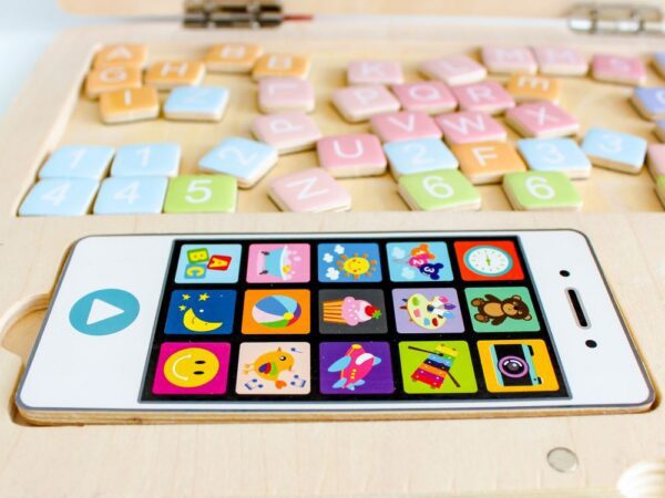 Puidust Sülearvuti/Tahvelarvuti + Telefoni Komplekt - Pilt 3
