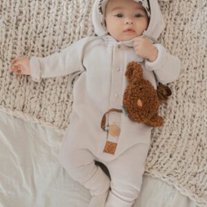 Kõrvadega Kombinesoon Beebidele ja Lastele - Liivakarva