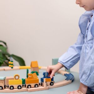 Puidust Rongiraja Komplekt