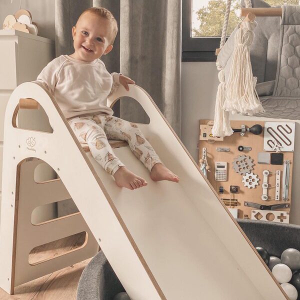 Puidust Laste Siseliumägi Scandi 87x46cm - Pilt 18