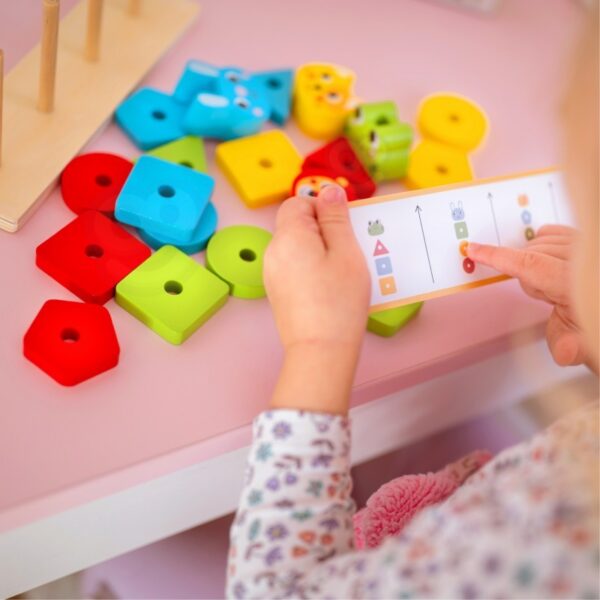 Montessori Puslepüramiid Loomadega - Pilt 10