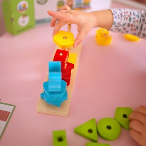 Montessori Puslepüramiid Loomadega - Pilt 15