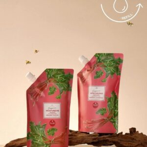 Magrada Rabarberi Juuksemaski Täitepakend Ritsinusõliga - 500 ml