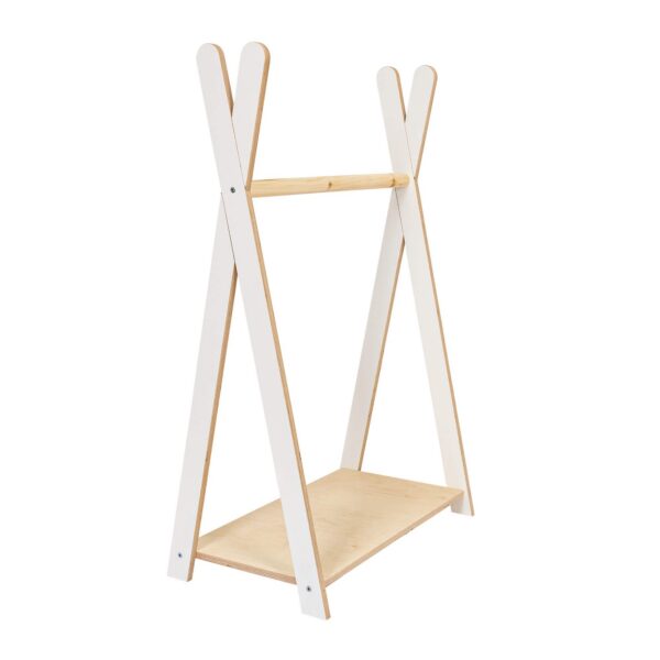 Laste Tipi Riidestange - Väike Valge