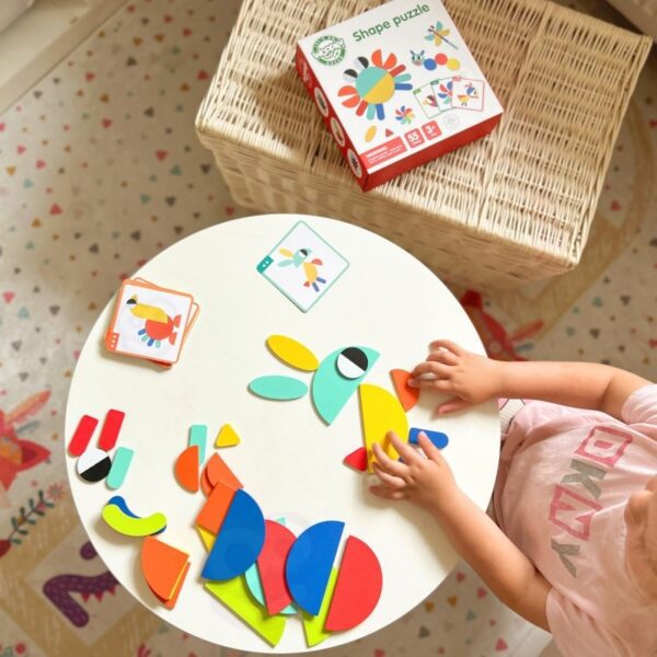 Puidust Montessori Kujundipusle