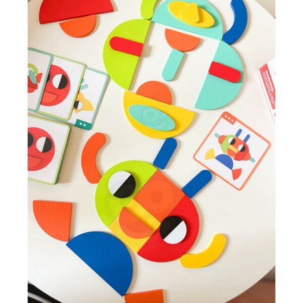 Puidust Montessori Kujundipusle - Pilt 6