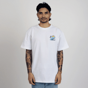 Hatifnatide Surfipeo Unisex T-särk - Valge