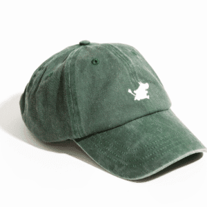 Muumitrolli Kulutatud Teksasest Nokamüts Täiskasvanutele - Roheline