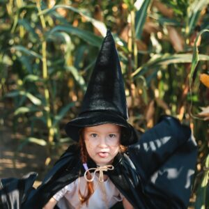 Maagiline Keebikostüüm - Must Punamütsike