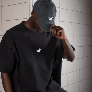 Muumi Klassikaline Teksasest Nokamüts Täiskasvanutele - Tumehall