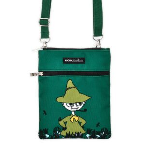 Nuuskmõmmiku Mõtted Kaelakott/Passikott - Tumeroheline