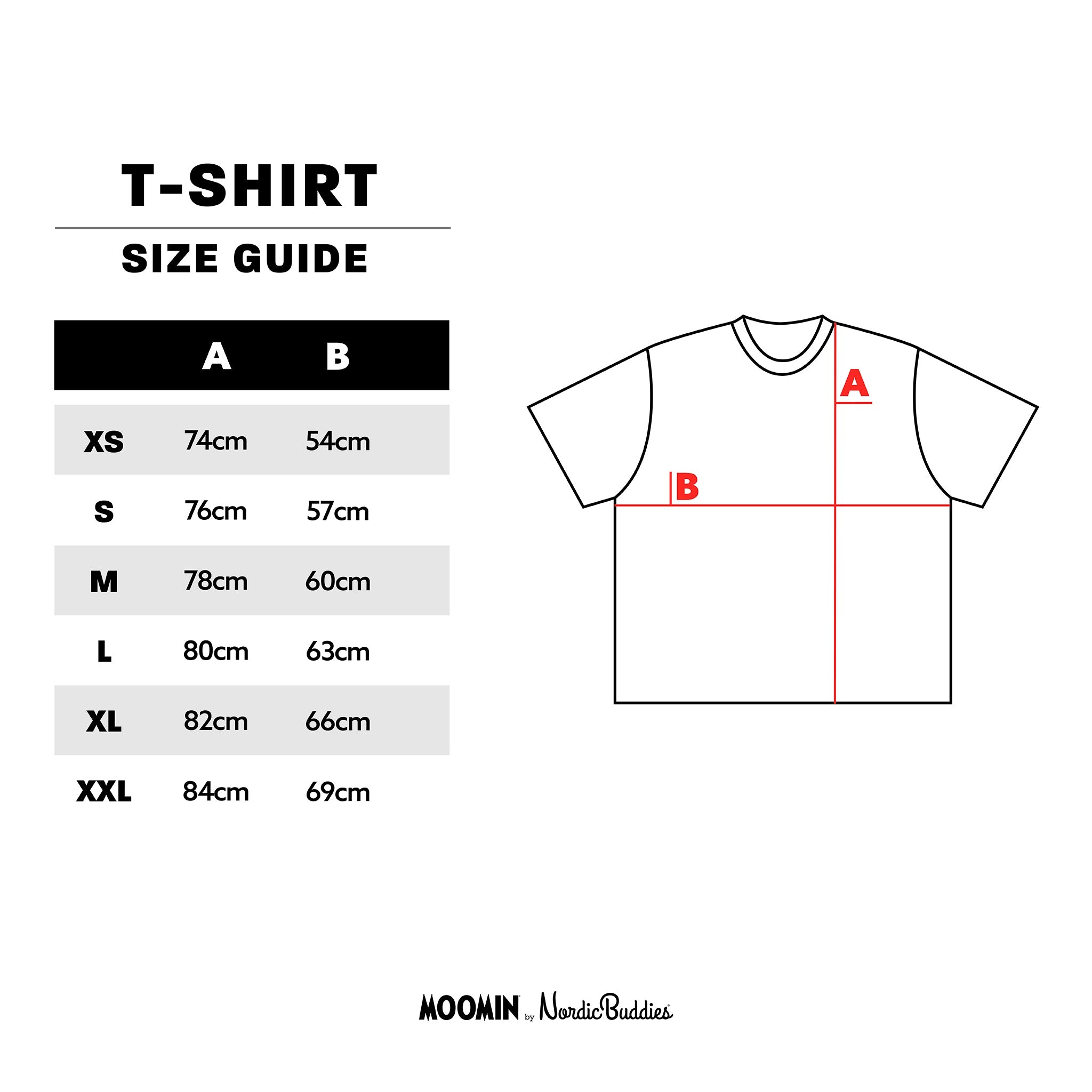 Muumi "Novels" Unisex T-särk - Must - Pilt 8
