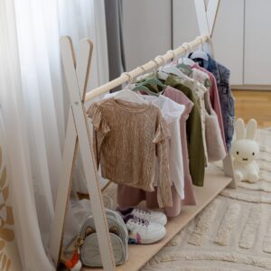 Laste Tipi Riidestange – Suur Valge