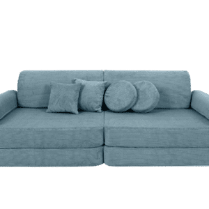 Suur modulaarne laste diivan - Slimcord Corduroy Türkiis