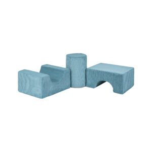 Esteetiline Mänguvormide Komplekt, 3 osa - Türkiis