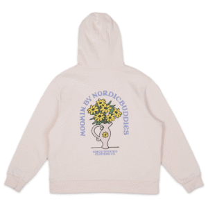 Nuhklooma Lillekimbu Kapuutsiga Pusa Naistele - Heleroosa