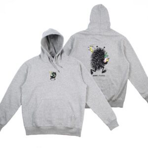 Haisulooma Premium Unisex Kapuutsiga Pusa - Hall